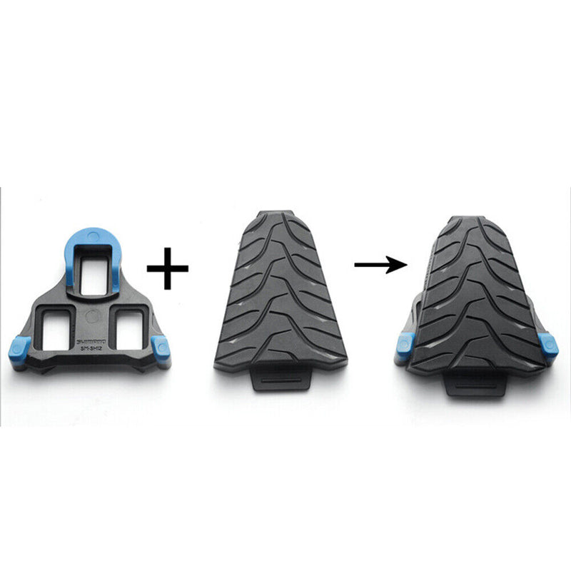 Road Bike Clipless Pedal Cleat Protective Cover Pedals Cleats Pads (SPD) Newly