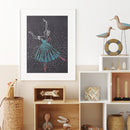 Rhinestone Special Shaped 5D DIY Kit Ballet Diamond Painting Craft (YXC019)