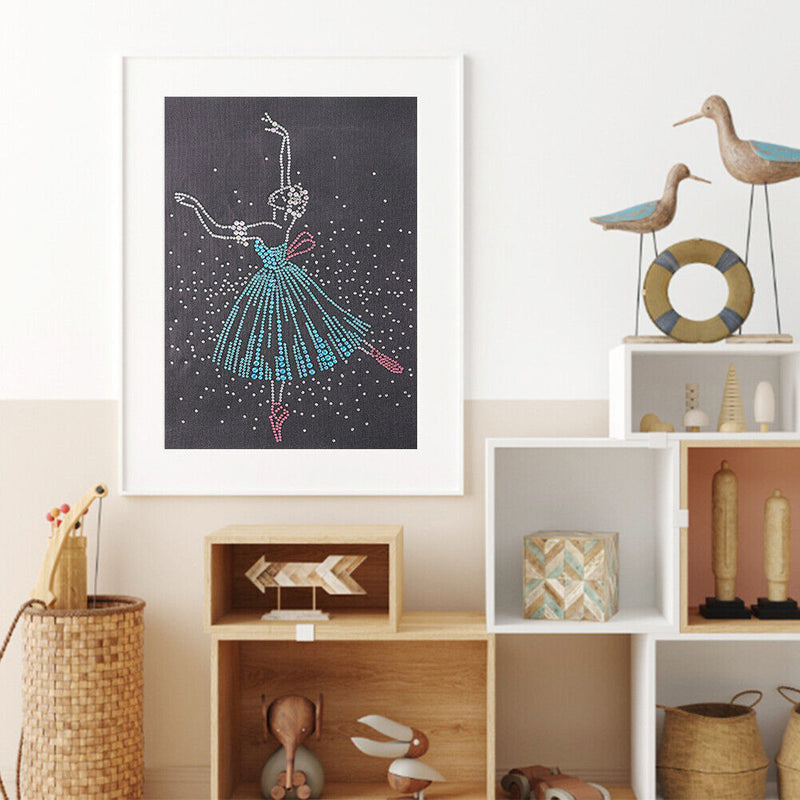 Rhinestone Special Shaped 5D DIY Kit Ballet Diamond Painting Craft (YXC019)