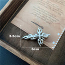 Dragon Pattern Trending Headwear Barrette Flame Hair Clip Wave Sun Hairpins
