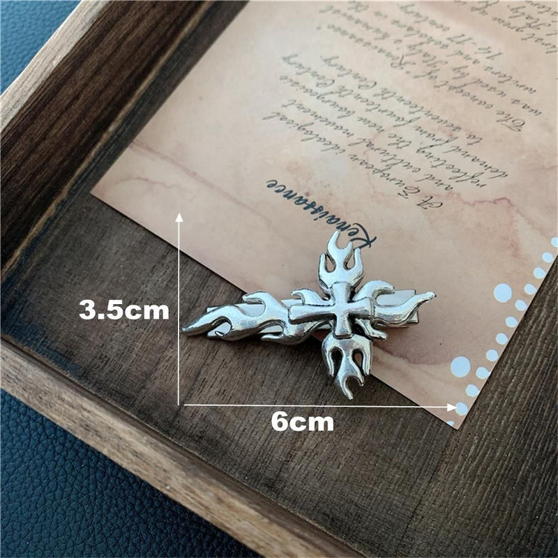 Dragon Pattern Trending Headwear Barrette Flame Hair Clip Wave Sun Hairpins