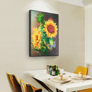 5D DIY Special Shaped Diamond Painting Flower Partial Rhinestone (R8161) Newly