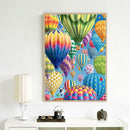 5D DIY Full Drill Diamond Painting Air Balloon Cross Stitch Embroidery Kit Gift