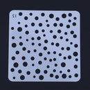 Spray Plate DIY Tool Photo Album Drawing Tools for Kids Theme Hollow