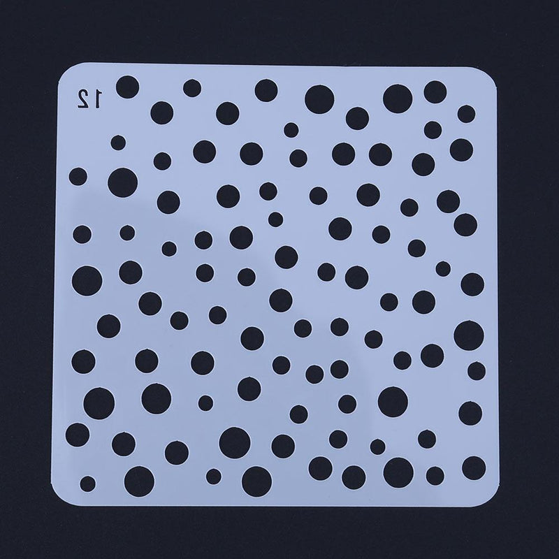 Spray Plate DIY Tool Photo Album Drawing Tools for Kids Theme Hollow