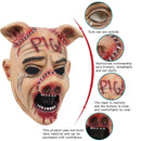 HORROR Weinendes SCHWEIN MASKE LATEX Kostüm NEUE Halloween-Horror-Requisiten.