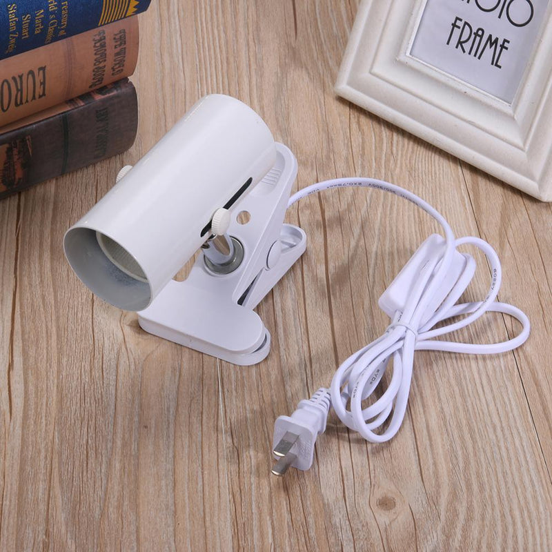 Light Holder Stand for Pet Ceramic Infrared Heat Emitter Lamp Light(US)