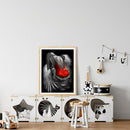 Full Embroidery Kits Fallen Angel 11CT Stamped Needlework Home Art Decorations