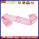 PINK BIRTHDAY GIRL SASH GIRLS NIGHT OUT PARTY DECORATION GIFT RIBBON