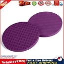 2pcs Yoga Mat Cushion Fitness Exercise Knee Balance Support Pads (Purple) Newly