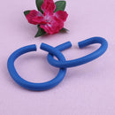 10pcs Universal Rubber Mini Hair Curler(Random color)(7