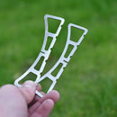 Utensils Picnic Outdoor Camping Cross Stand Pot Rack Stove Rack Steaming Rack