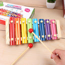 Eight-tone Hand Knock Piano Baby Musical Learning Toys Development Puzzle Gif