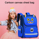 #A Cute Kids Bookbag Travel Bookbags Oxford Kids Bagpack Boy Girls for Elementar