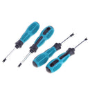 Domybest 4pcs U Fork Mold Screwdriver Set Multifunction CR-V Screwdriver