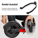 Electric Scooter Rear Fender Support Taillight Set for M365 Scooter (Black)