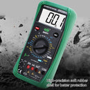 Dwell Angle Temperature Digital Automotive Tester Multimeter with Test Leads
