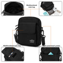 Simple Crossbody Bags Solid Color Crossbody Handbags Nylon for Boy Travel Sports