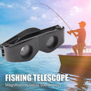 Fishing Telescope Glasses ABS Frame Outdoor Magnifier Binoculars Eyewear Black
