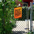 Fall Try Retro Metal Plate Tin Sign Plate for Bar Pub Club Cafe Iron Paintings