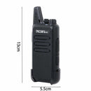 Handy Restaurant Use 2W UHF Two Way Radio Long Range Walkie Talkie
