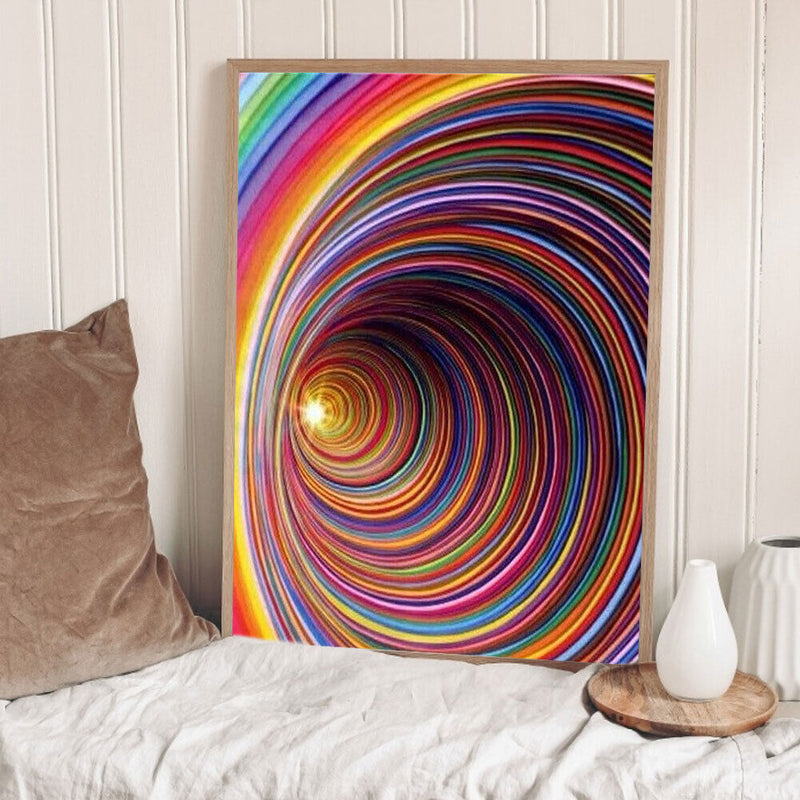 #A Vortex 5D DIY Diamond Painting Kits Full Round Drill Wall Decor Rhinestone Ar