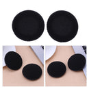 5 Pairs 55mm Universal Headphone Ear Pads Black Soft Sponge Ear Pads Pro