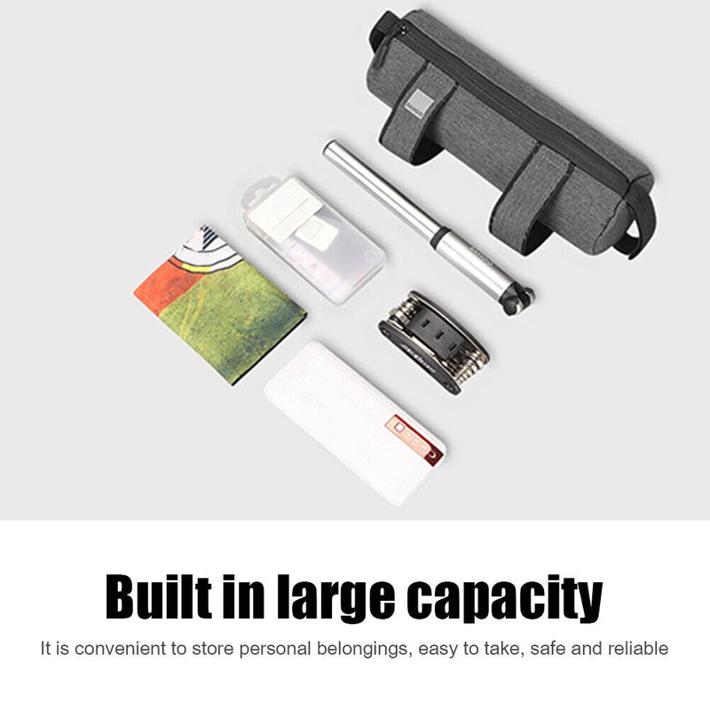 SAHOO Waterproof Bike Aluminum Film Top Tube Front Frame Bag Cycling Accessor