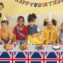 UK British Flag Party Supplies - Great Britain Union Jack Tablecloth 1 Pack