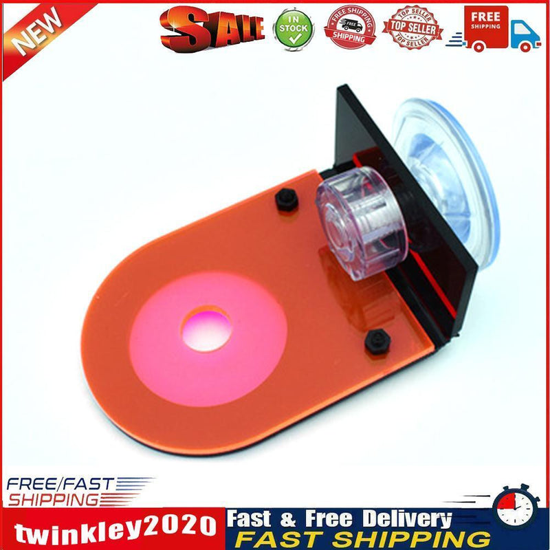 Fish Tank Coral Frag Rack Aquarium Reef with Plugs Suction Holder (Red) Newly