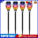 12LED Solar Flame Torch Flickering Lights Garden Lawn Path Decor (4pcs)