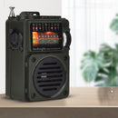 Portable Radio Music Player Coding Pulley Tuning Full Band Broadcast Receiver