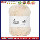 1 Roll 6 Strands Spun Cotton Ropes Baby Knitwear Pure Cotton Yarn Twine Thr