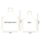 Ladybug T Linen Kitchen Apron Household Waterproof Pinafore Bibs (82x68cm)