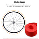 2pcs LEBYCLE Bicycle Tire Liner Anti-Puncture Tapes Folding Bike Inner Tube Pads