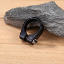 1pc MTB Cycling Seat Tube Clip Bike Release Seatpost Clamp (30mm Black) Newly