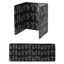 Kitchen Anti Splatter Shield Oil Splash Guard Baffle Plate Barrier (Black)