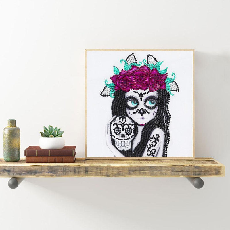 5D DIY Special-shaped Diamond Painting Cross Stitch Rhinestone Craft Home Decor