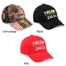 Camo Cotton Baseball Cap Trump 2024 Caps Trump Supporters Hats US Flag Hats