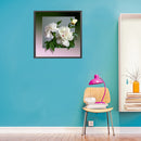 5D Diamond Painting Kit Flower out of Frame Full Round Drill Rhinestone DIY Wall