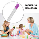Plastic Knitting Needle Storage Organizer Sweater Sewing Needle Storage Tub