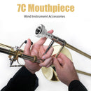 Wind Instrument Replacement Accessories Professional Metal 7C Trumpet Mouth