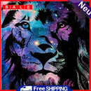 5D DIY Full Drill Diamond Painting Luminous Tiger Cross Stitch Embroidery Gift