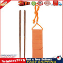 Wooden Folding Chopsticks Outdoor Camping Picnic Portable Tableware (A) Newly