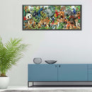 5D Diamond Painting Animal Party Full Square Rhinestone DIY Home Decoration Gift