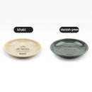 Camping Dinner Plates Enamel Outdoor Picnic BBQ Home Food Dish (Dark Green)