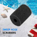 5pcs Hose Tail Scrubber Sweep Replacement Pool Clean Cylinder Sponge for Polaris