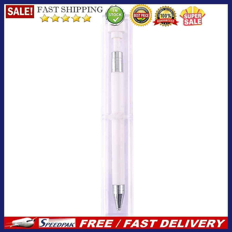 DIY Diamond Painting Rotary Automatic Square/Round Drill Pen Kits (White)