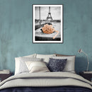 5D Diamond Painting Kit Eiffel Tower Bouquet Full Round Drill DIY Wall Art