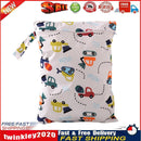 Baby Diaper Bags Character Print Changing Wet Bag Baby Cloth Diapers Newly